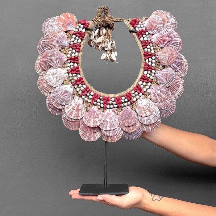 Decoratief ornament shell necklace - Papoea-Nieuw-Guinea, Meerkleurig, Verzenden, Boho, Nieuw