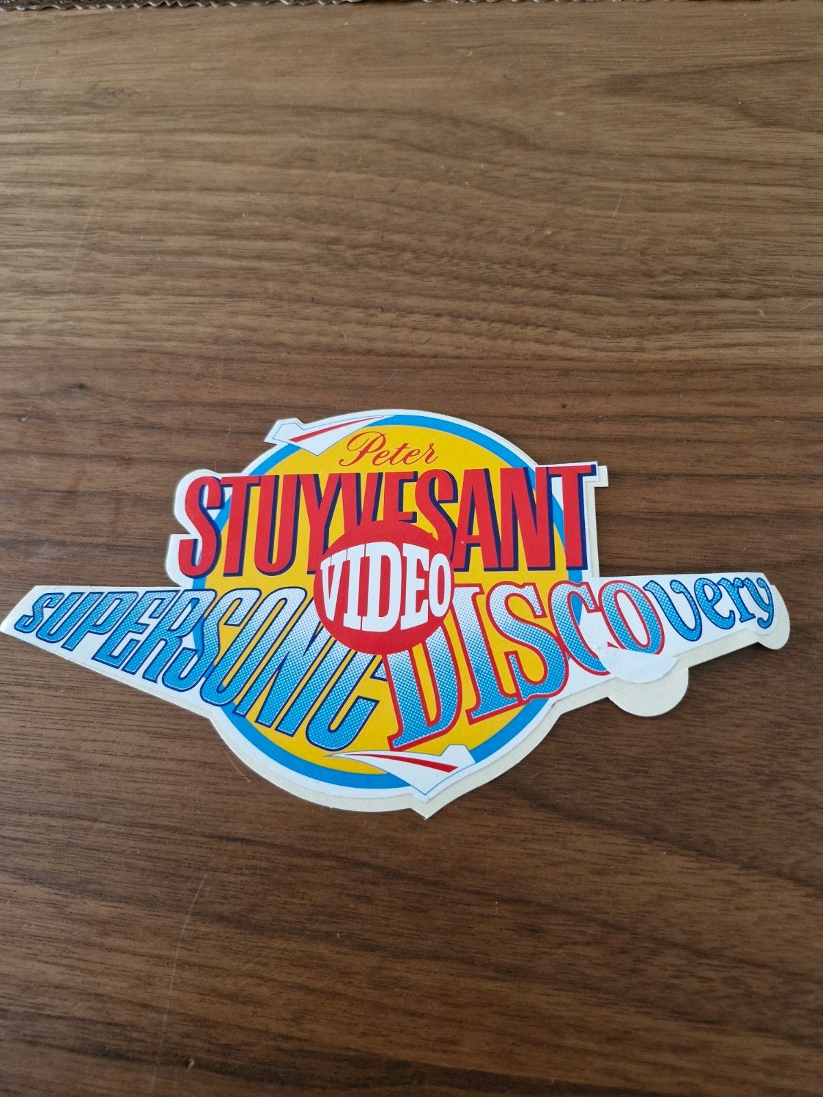 11057 Peter Stuyvesant Video Supersonic Discovery Sticker, Ophalen of Verzenden, Gebruikt, Sticker