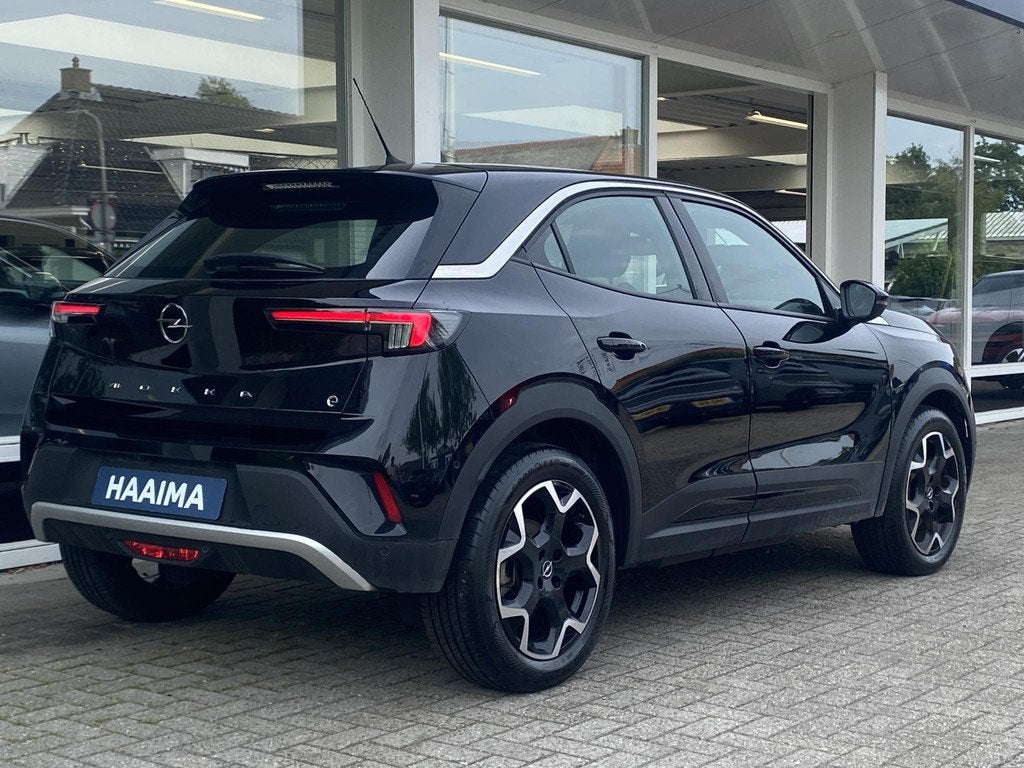 Opel Mokka-e Ultimate 50-kWh 11kw bl. | Climate & Cruise Con, Auto's, Opel, 136 pk, Gebruikt, Zwart, Mokka-e