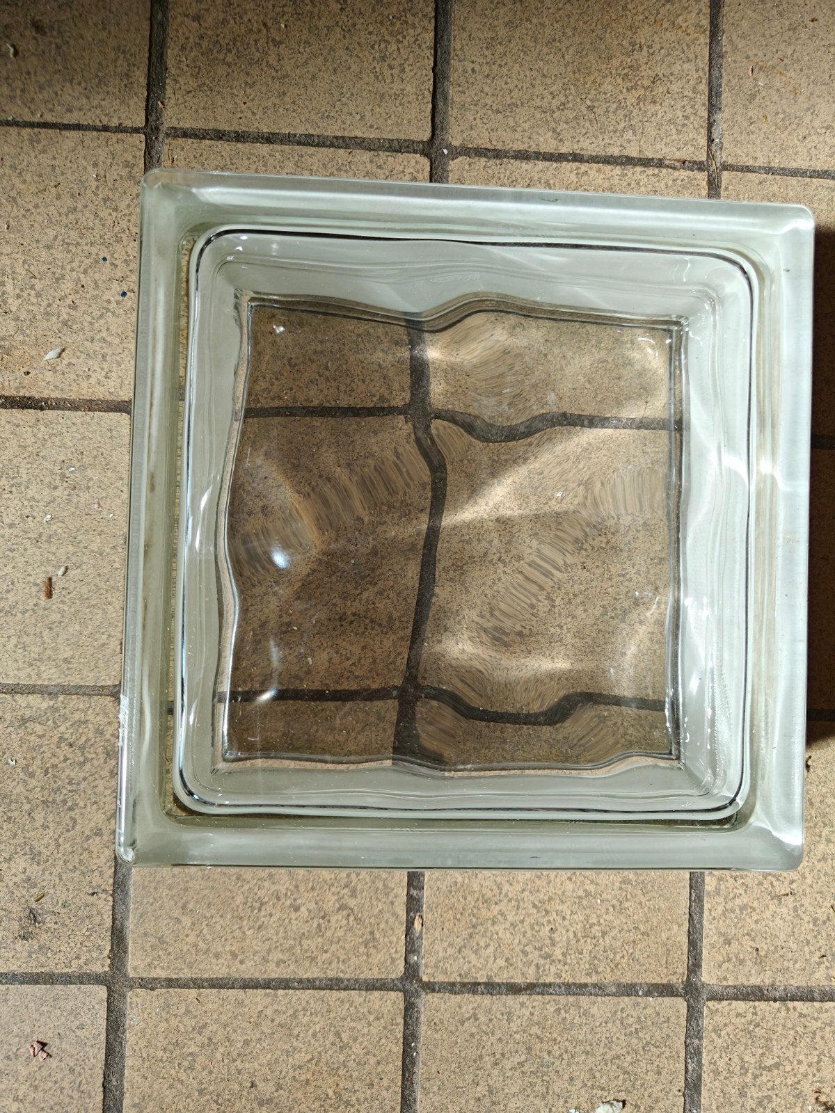 10x Glazen bouwstenen / glasblokken - 19x19x8 cm, Gebruikt, Minder dan 80 cm, Minder dan 80 cm, Overige typen