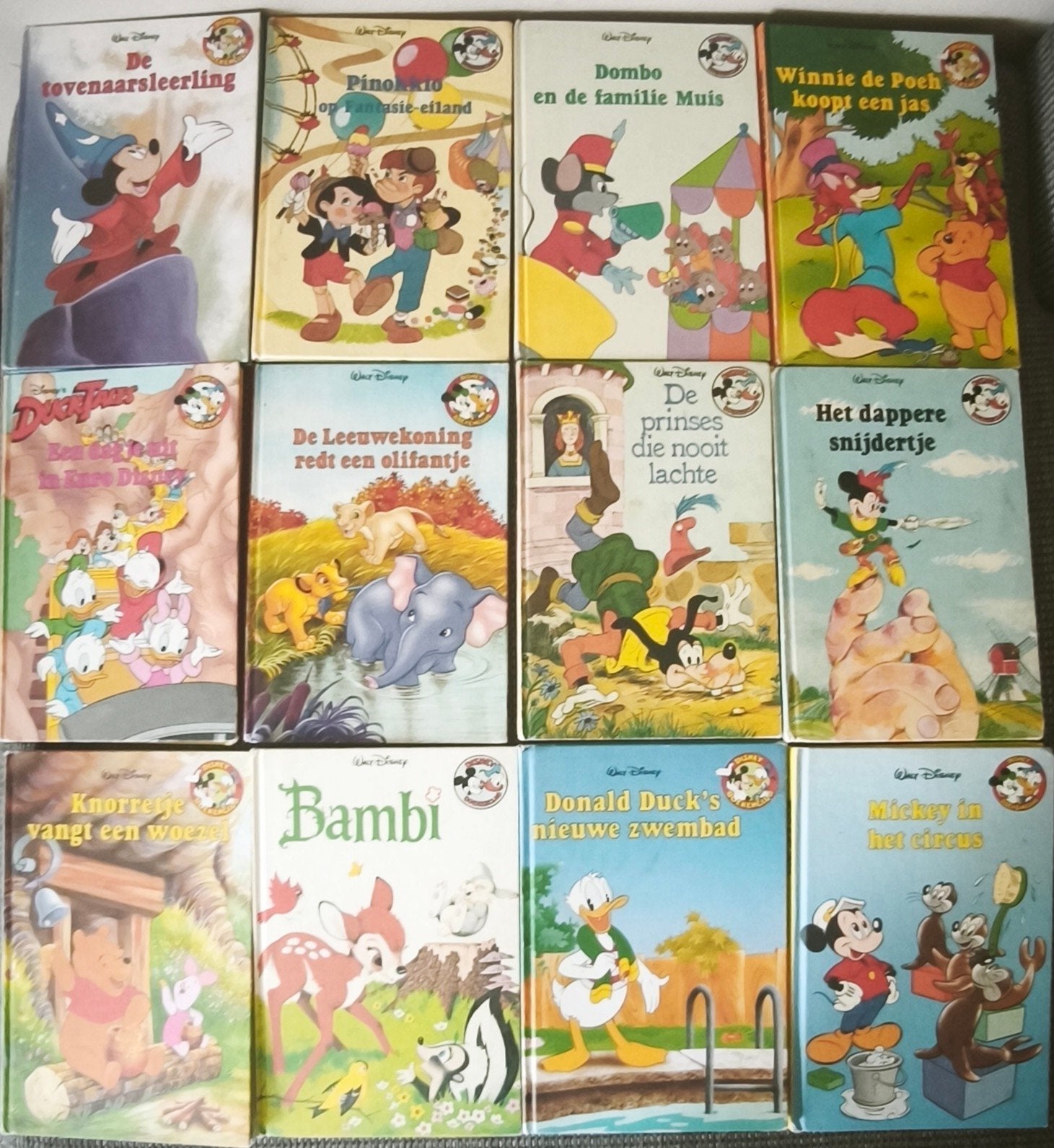 Partij Disney boekjes 19 stuks in totaal, Ophalen of Verzenden, Walt Disney