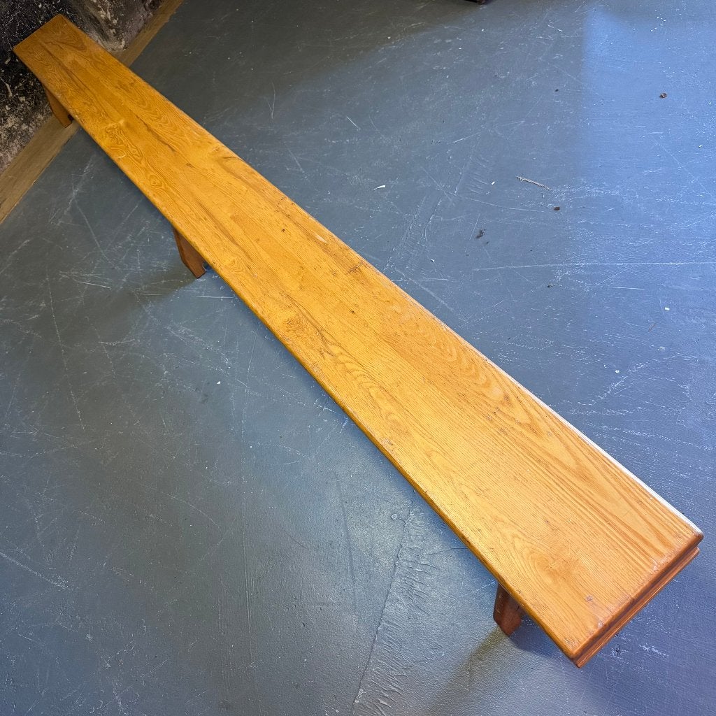 Vintage Gymbank Hout, Huis en Inrichting, Ophalen, -, Hout, -