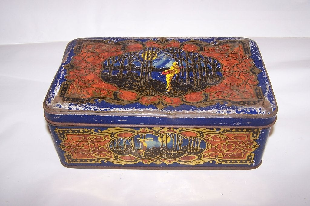 Prachtig antiek Art-Deco blik., Antiek en Kunst, Ophalen of Verzenden