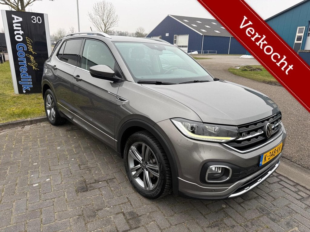 Volkswagen T-Cross 1.0 TSI Style Business R DSG DIGIDASH,CLI, Auto's, T-Cross, Gebruikt, Met garantie (alle), Leder en Stof