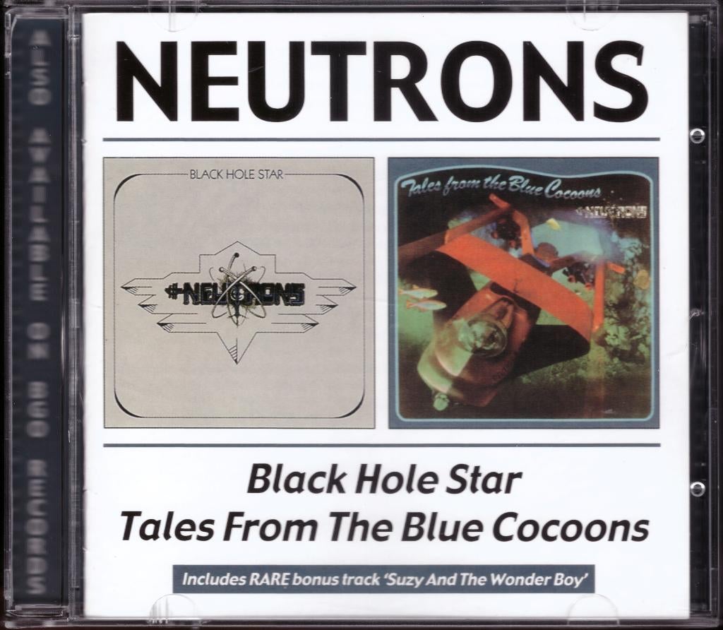 Neutrons CD Black Hole Star / Tales From The Blue Cocoons, Cd's en Dvd's, Cd's | Rock, Zo goed als nieuw, Overige genres, Verzenden