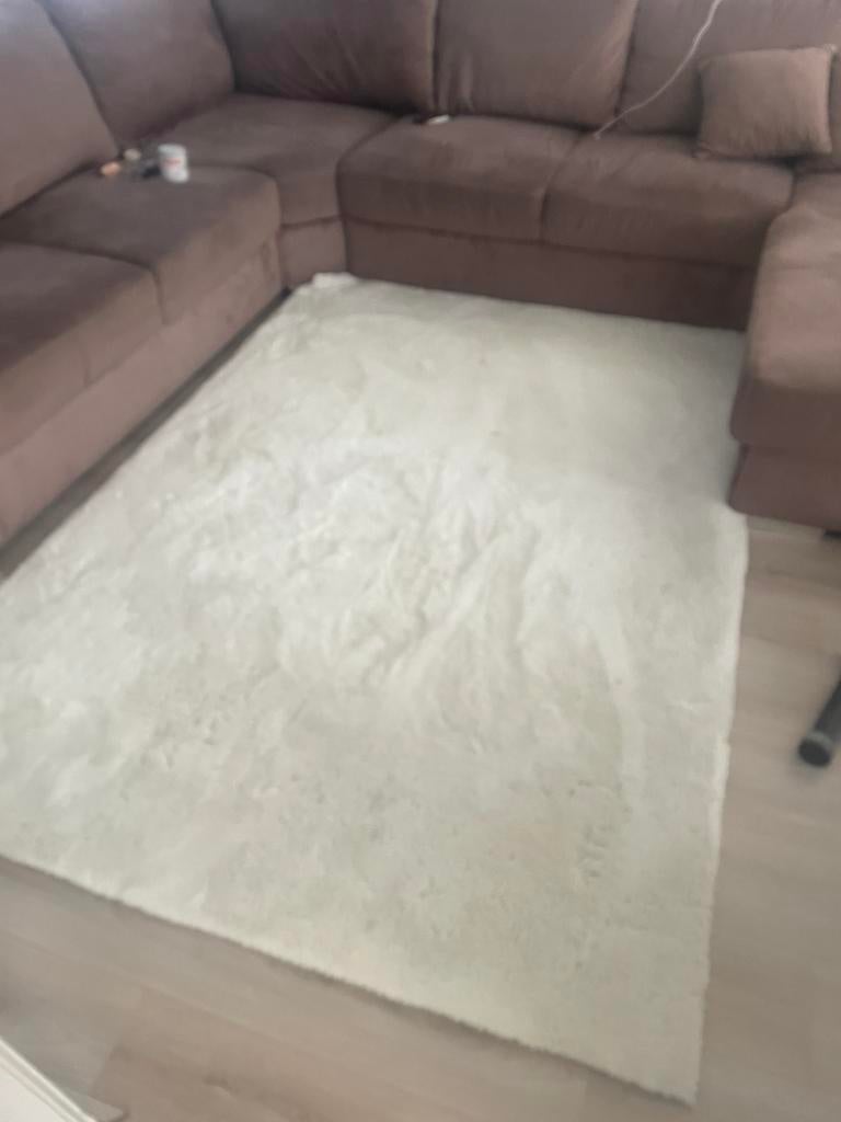 3 eric kuster type tapijten fluffy 3 voor 65€, Ophalen, Zo goed als nieuw, Rechthoekig, 50 tot 100 cm