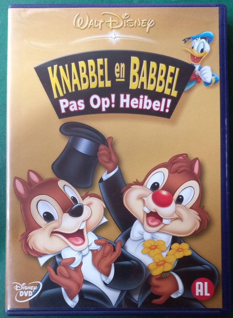 Knabbel en Babbel - Pas Op! Heibel! (DISNEY), Tekenfilm, Nederlands, Ophalen of Verzenden, Zo goed als nieuw