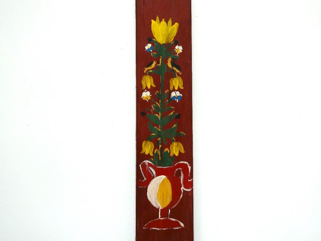 Mangelplank spreuk Wast wit mangell wel of ik sla U op vel, Antiek en Kunst, Ophalen of Verzenden