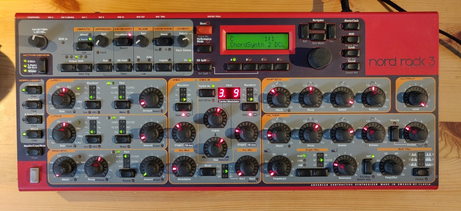 Nord rack 3, Ophalen of Verzenden, Zo goed als nieuw, Overige aantallen, Overige merken