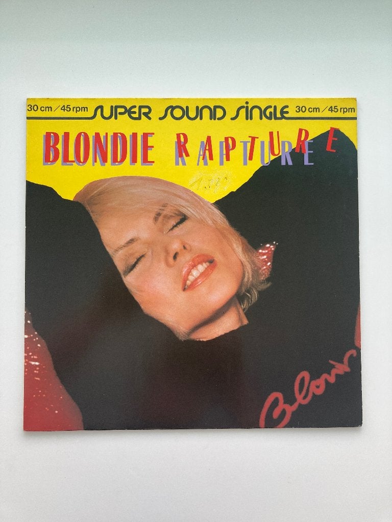 Blondie - Rapture / Live It Up (Super Sound Single), Cd's en Dvd's, Gebruikt, 1980 - 1989, Ophalen of Verzenden, 12 inch