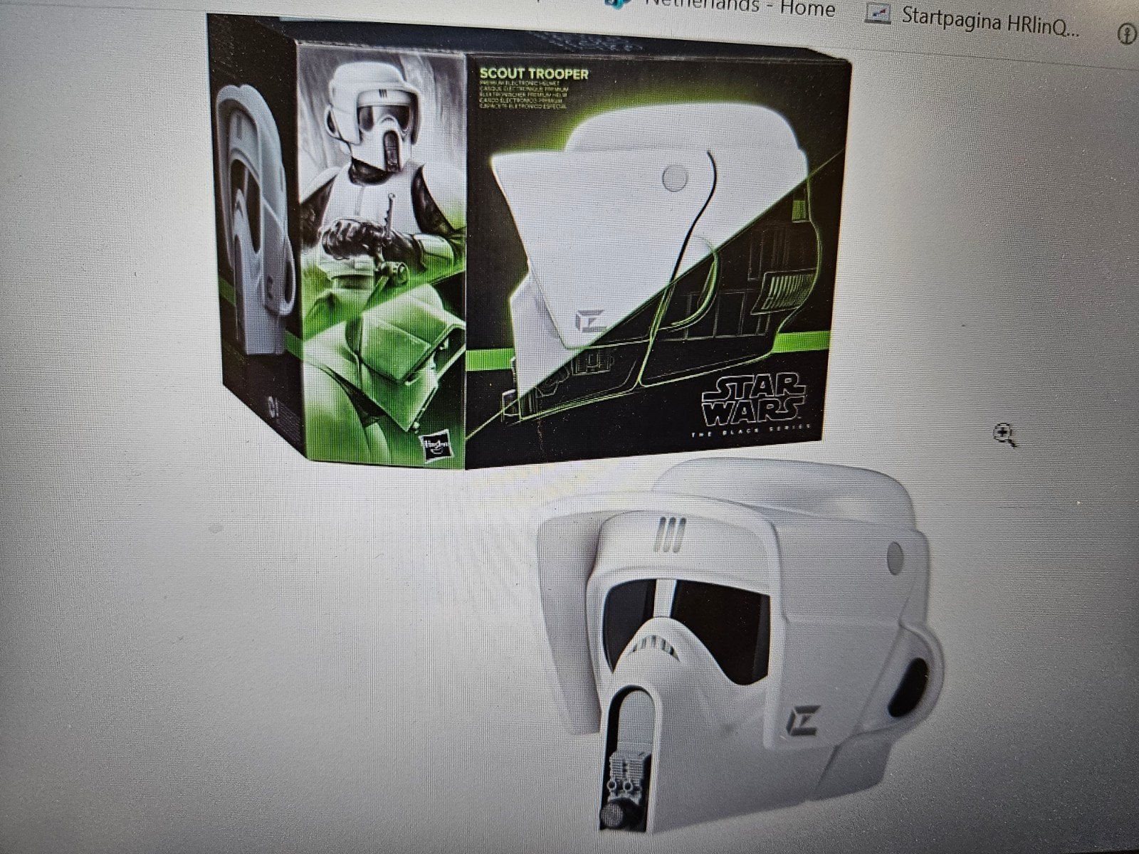 Star Wars Black Series Helm Scout Trooper, Verzamelen, Ophalen of Verzenden, Zo goed als nieuw, Actiefiguurtje