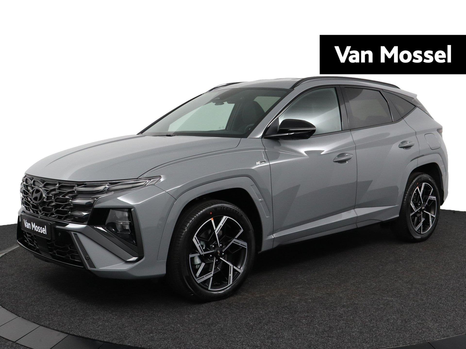 Hyundai Tucson 1.6 T-GDI HEV N Line | Uit Voorraad Leverbaar, Auto's, 238 pk, Euro 6, 4 cilinders, Bedrijf