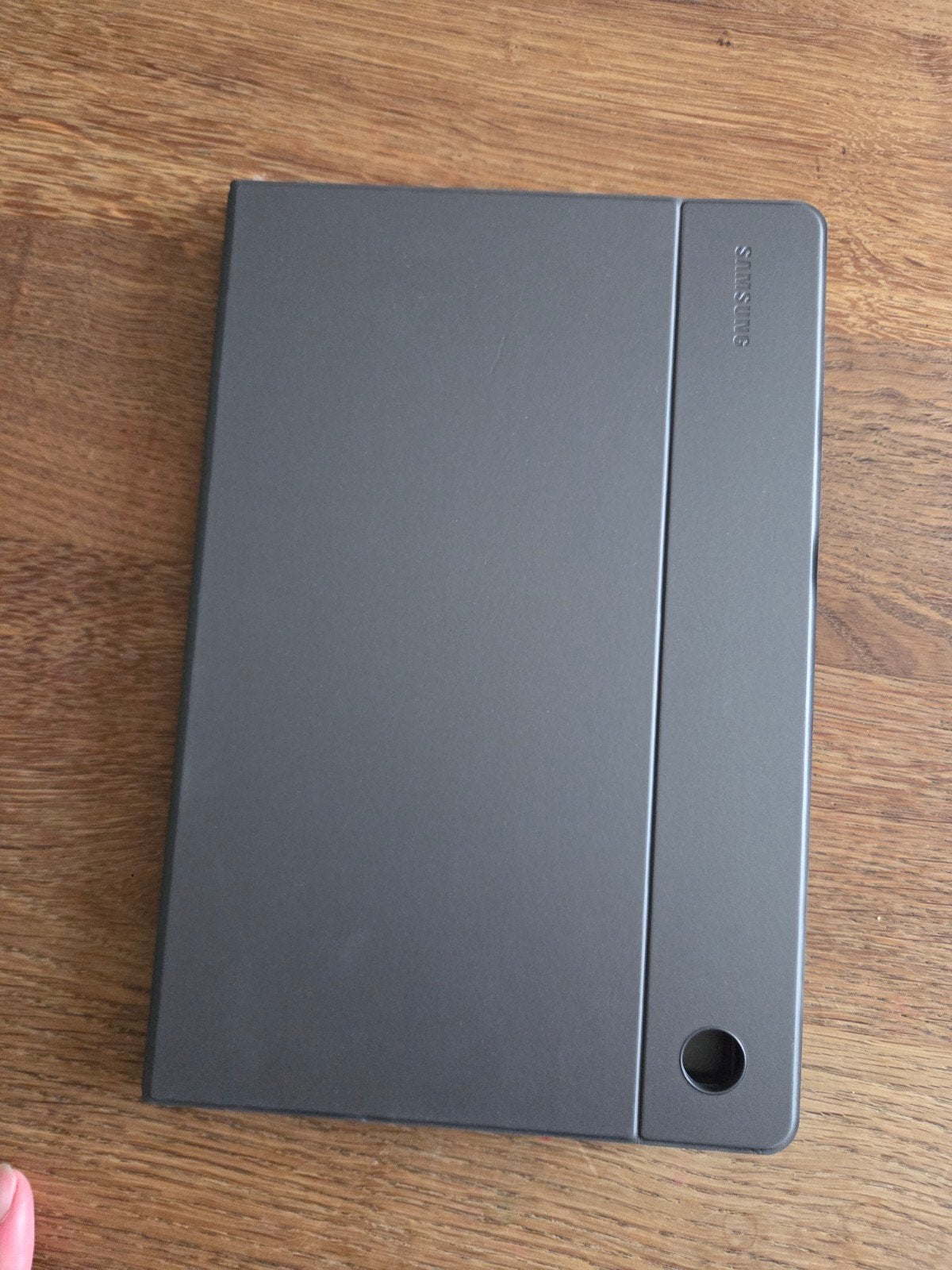 Samsung Galaxy Tab A3 Hoes - Grijs, Computers en Software, 10 inch, Galaxy Tab A3, Nieuw, Bescherming voor- en achterkant