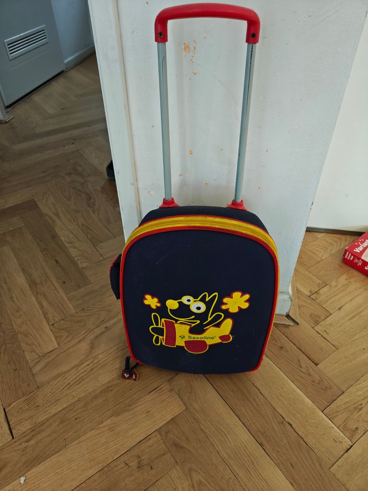 Saxoline Kinderkoffer met Uitschuifbare Handgreep, Ophalen