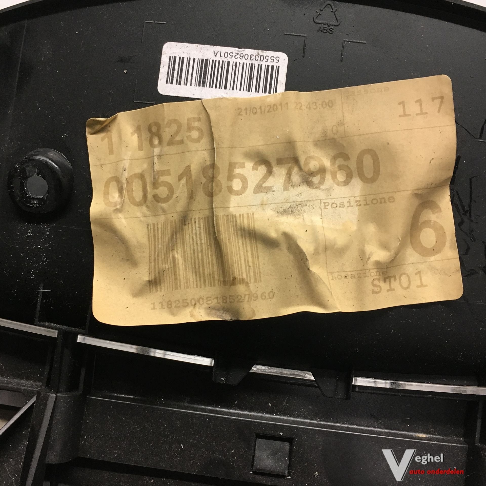 Fiat Punto Evo 5drs  1.3 Diesel 2011 2500104   Km Tellerklok, Auto-onderdelen, Gebruikt, -, -, Ophalen of Verzenden