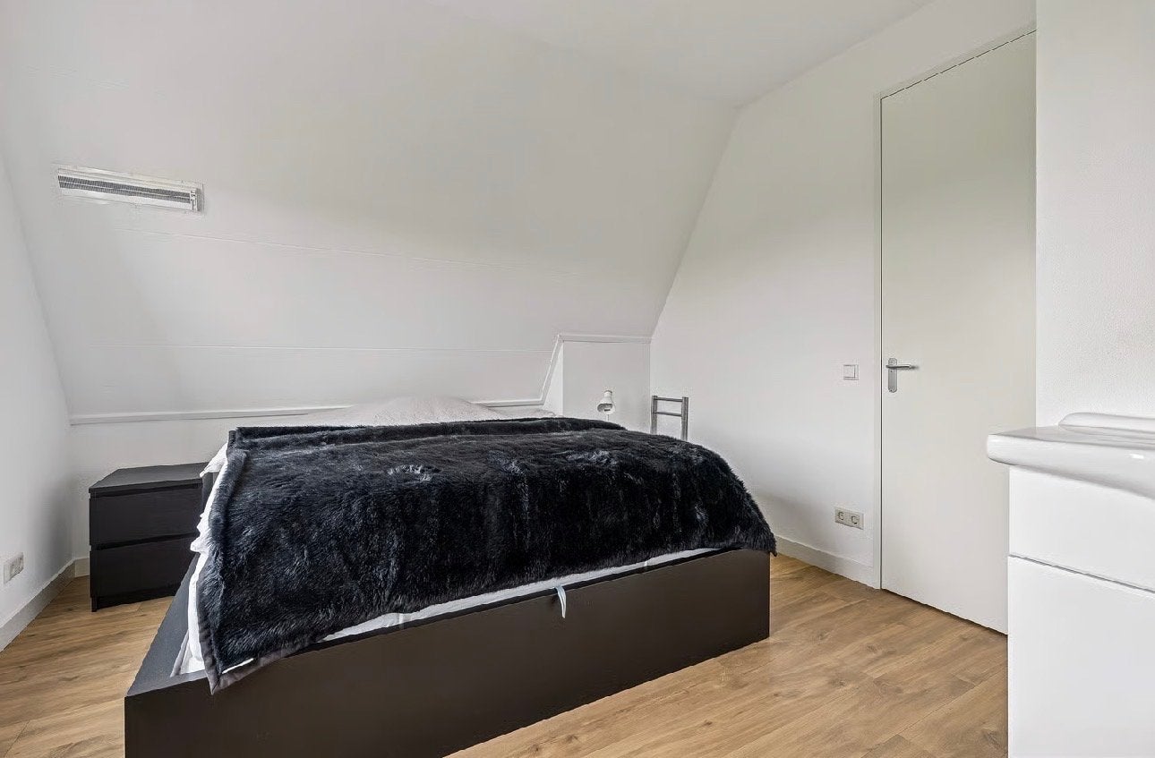 Tweepersoonsbed met opbergruimte, zwartbruin, Huis en Inrichting, Slaapkamer | Bedden, Ophalen, Verstelbaar, Zwart, Tweepersoons