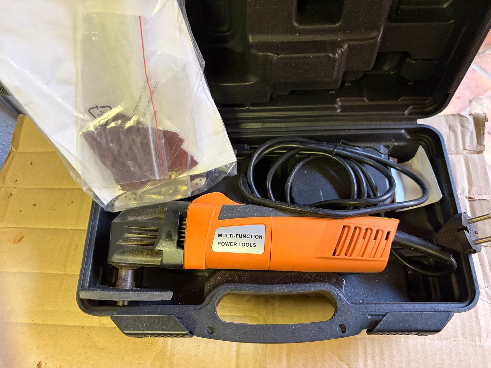 Oscillerende Multitool / Power Tool Met Koffer & Accessoires, Ophalen of Verzenden, Zo goed als nieuw