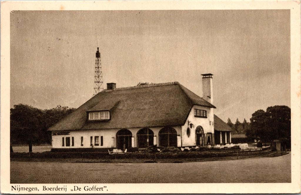 Nijmegen - Boerderij De Goffert (1949), Verzenden, 1940 tot 1960, Gelopen, Gelderland