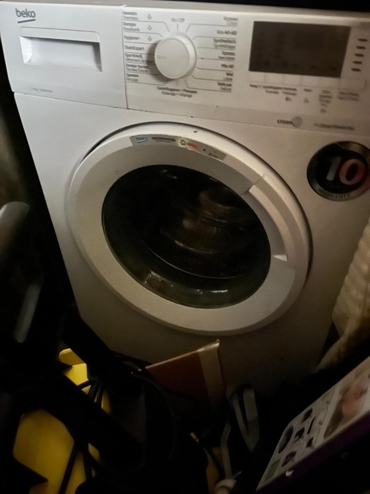 Wasmachine, Ophalen, Gebruikt, 85 tot 90 cm, 1200 tot 1600 toeren