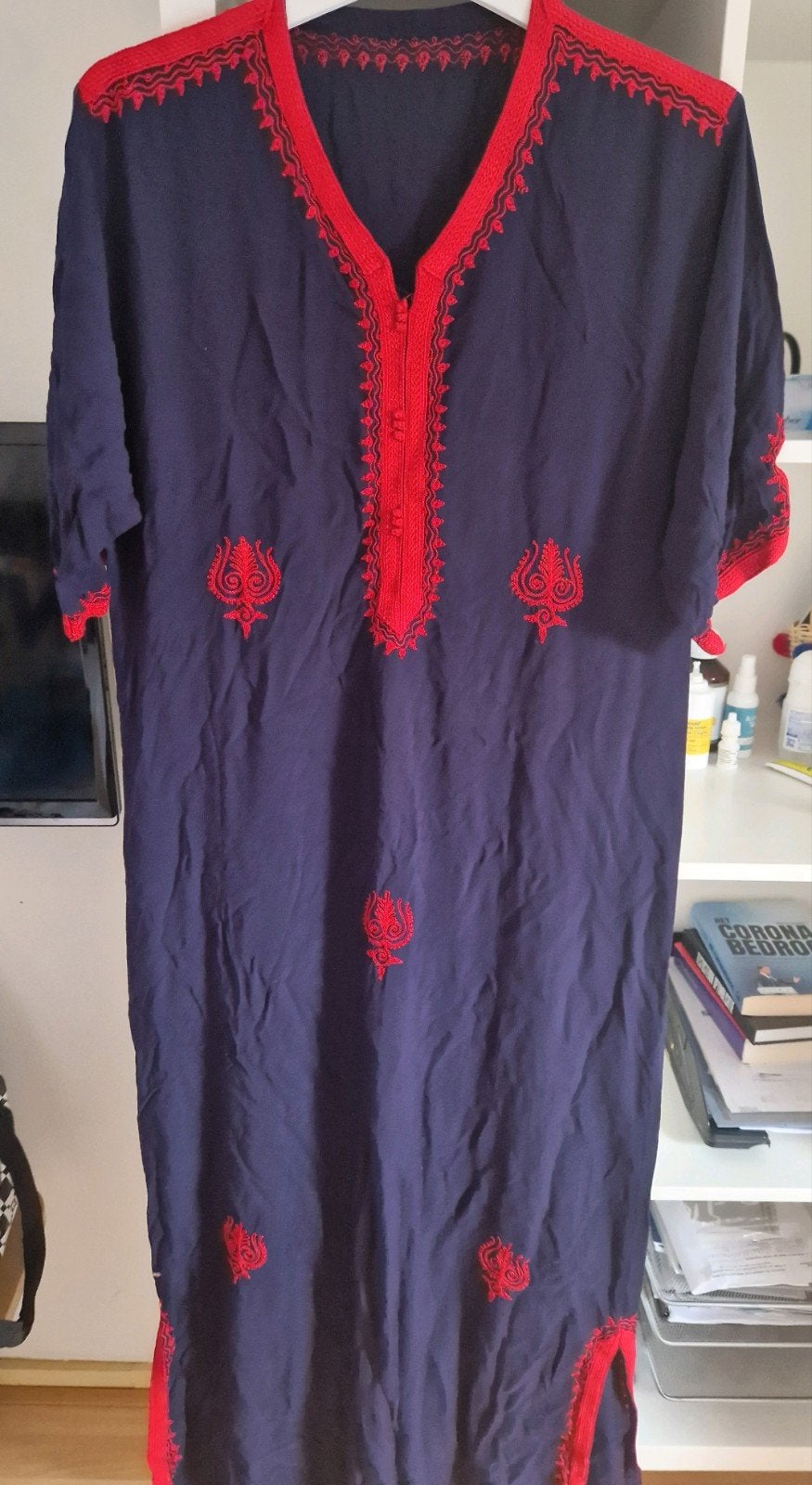Huis marokkanse kaftan, Ophalen of Verzenden, Zo goed als nieuw, Maat 38/40 (M)