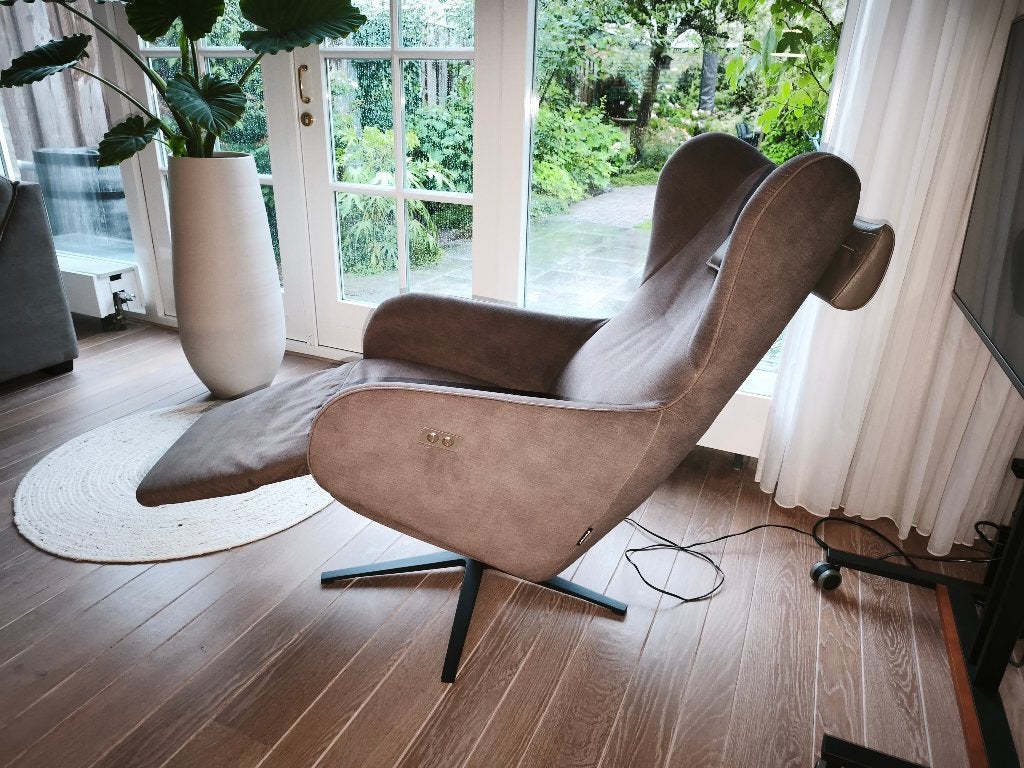 Prominent Relaxfauteuil A-101 draaibaar en verstelbaar, Ophalen, Gebruikt, Minder dan 75 cm, Stof