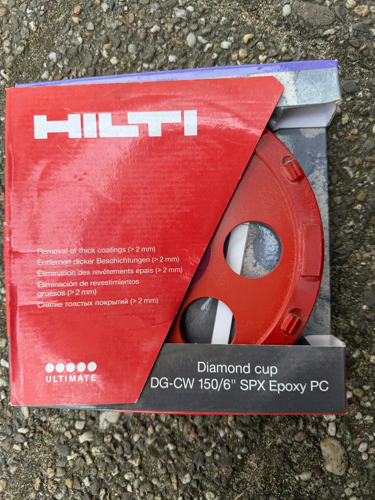 Hilti diamantschijf DG-CW 150/6" SPX Epoxy PC, Ophalen, Nieuw, Overige typen