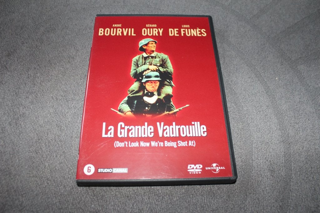 DVD La Grande Vadrouille, Vanaf 6 jaar, Ophalen of Verzenden, Gebruikt, Actiekomedie