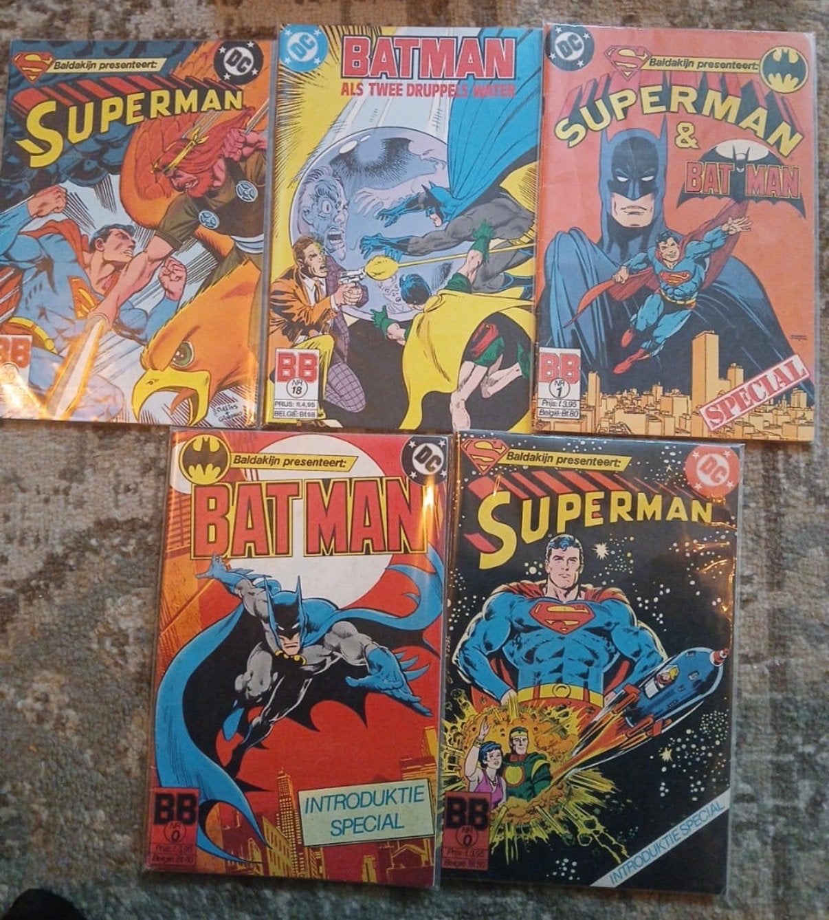 Grote collectie Superman en Batman comics (20 stuks), Boeken, Meerdere comics, Ophalen of Verzenden, Gelezen, Europa