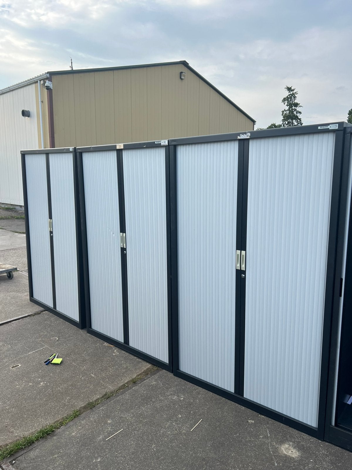 4x archiefkast, Ophalen, Gebruikt, Kunststof, Overige typen