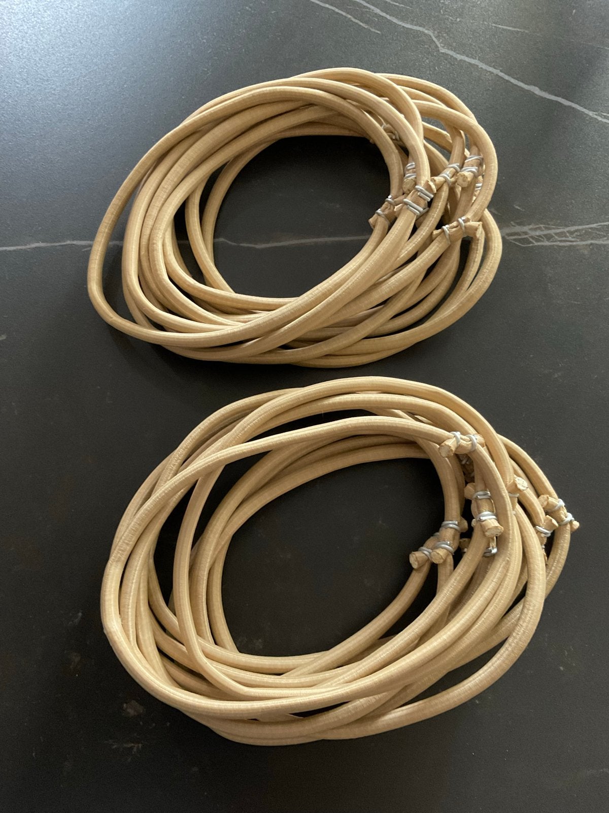 Bellicon trampoline elastieken beige (22 stuks), Sport en Fitness, Ophalen of Verzenden, Gebruikt