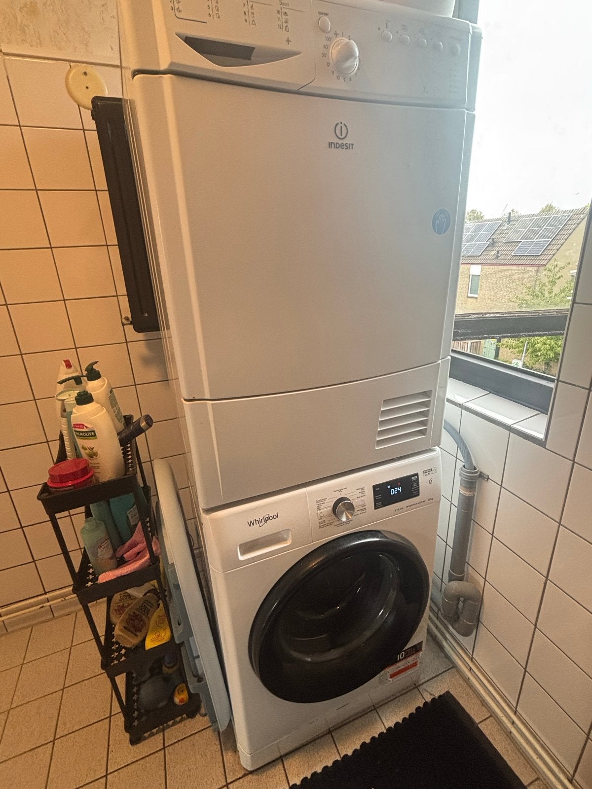 Wasmachine en droger - 2 jaar oud, goede staat, Witgoed en Apparatuur, Ophalen of Verzenden, Gebruikt, Voorlader