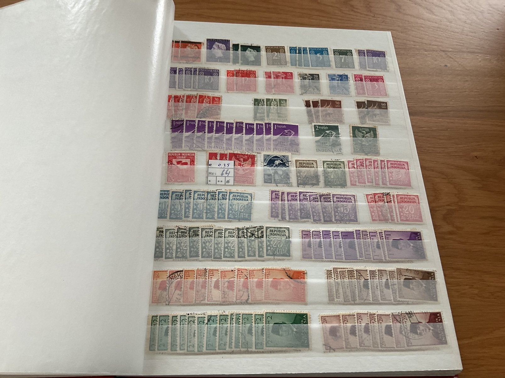 Stockboek Indonesie, Ophalen of Verzenden, Buitenland