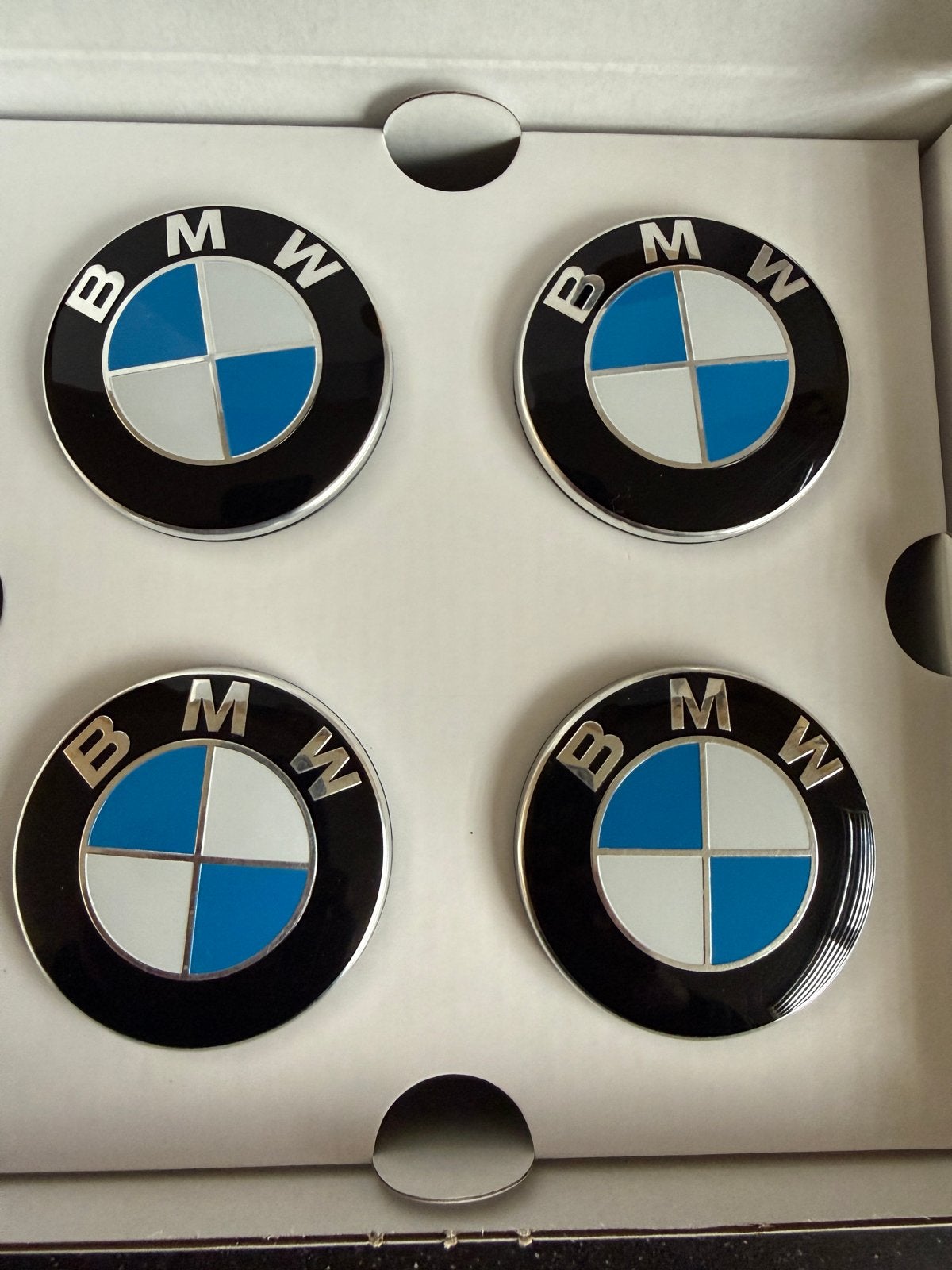 Originele BMW Naafdoppen Set - 4 Stuks 56mm, Ophalen of Verzenden, Nieuw