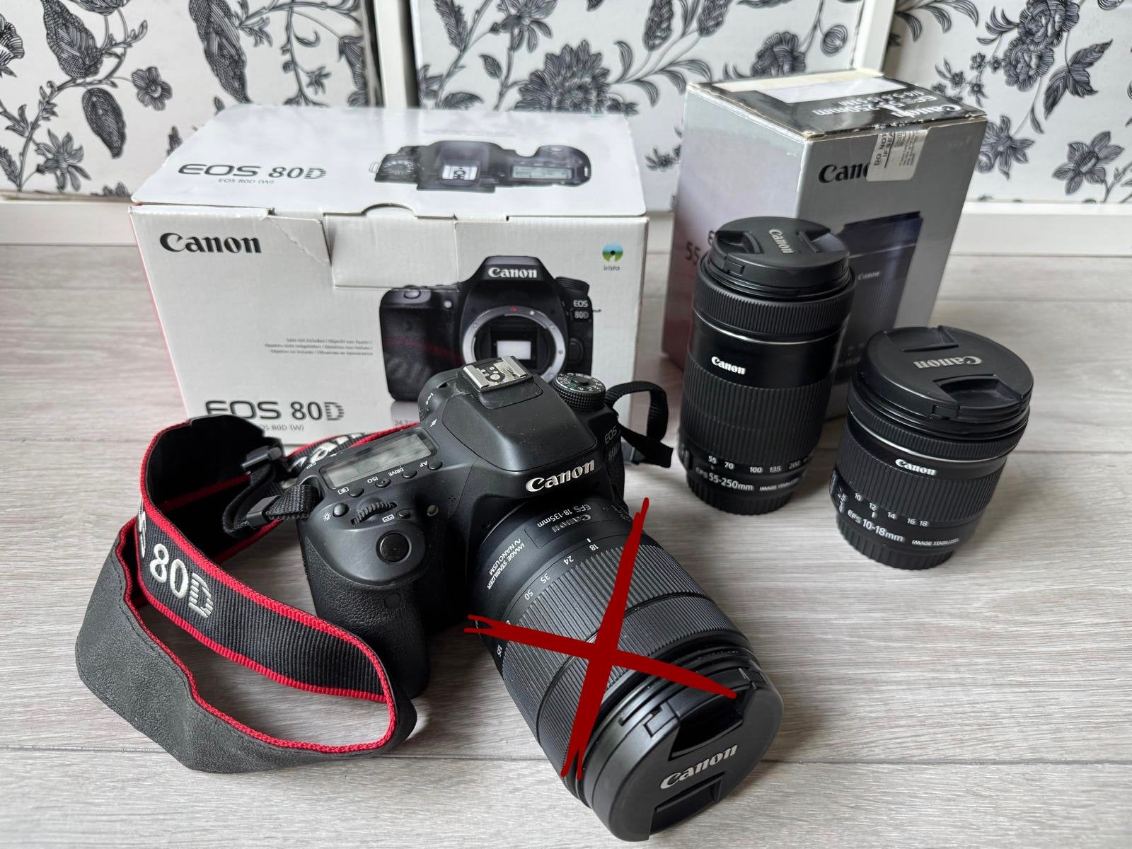 Update! Canon EOS 80D + 10-18mm lense, Audio, Tv en Foto, Fotocamera's Digitaal, Spiegelreflex, Canon, Ophalen of Verzenden, Zo goed als nieuw
