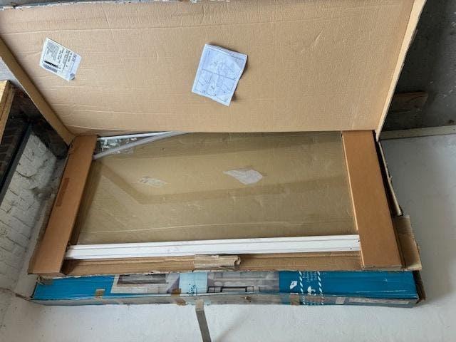 Douche wand Young Batt 90 Novellini, Ophalen, Nieuw, Douche