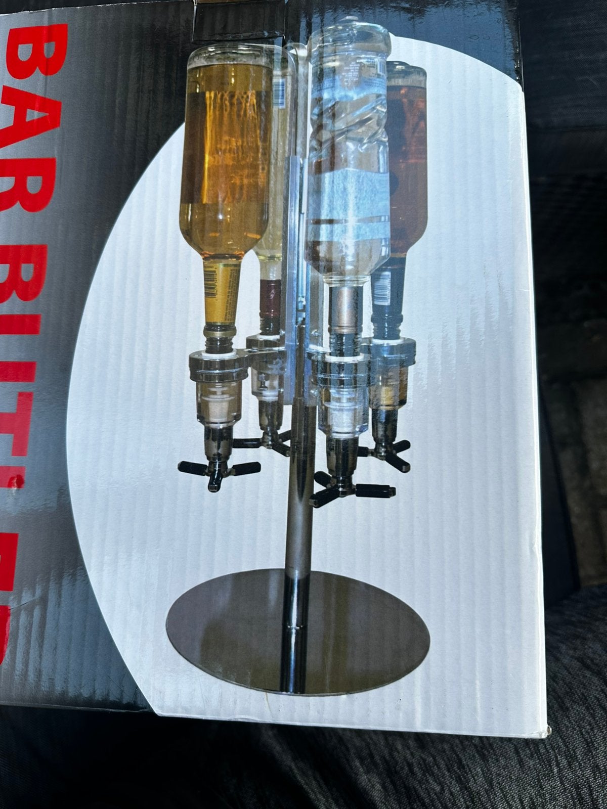 BARBUTLER  4 shot dispenser nieuw in doos ongebruikt, Ophalen