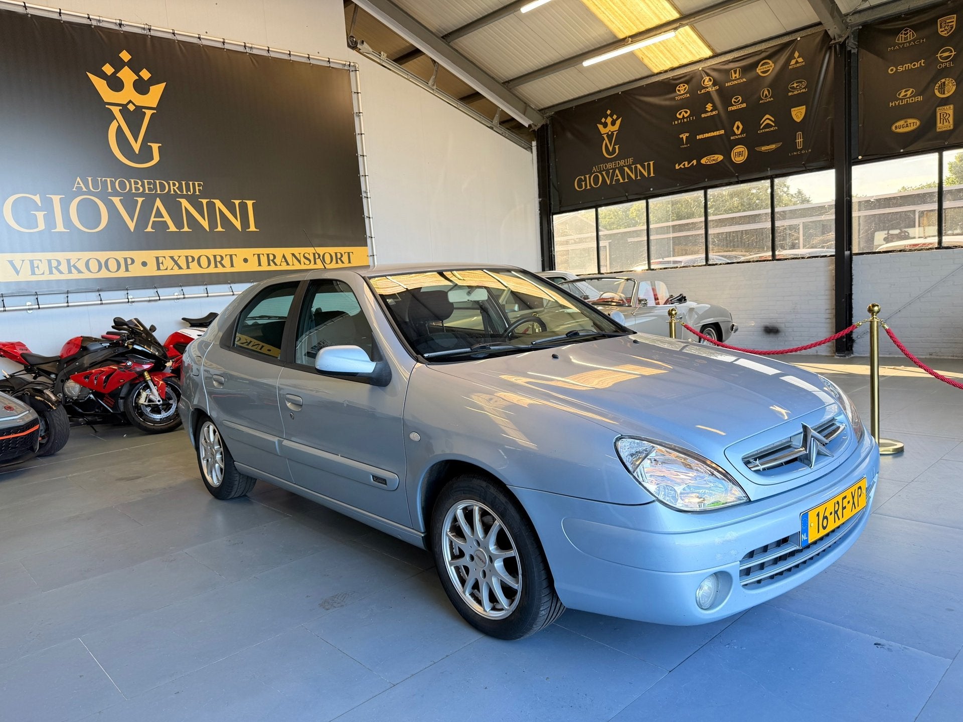Citroen Xsara 1.6i-16V Différence 2 INRUIL MOGELIJK, Voorwielaandrijving, 1116 kg, 4 cilinders, Blauw