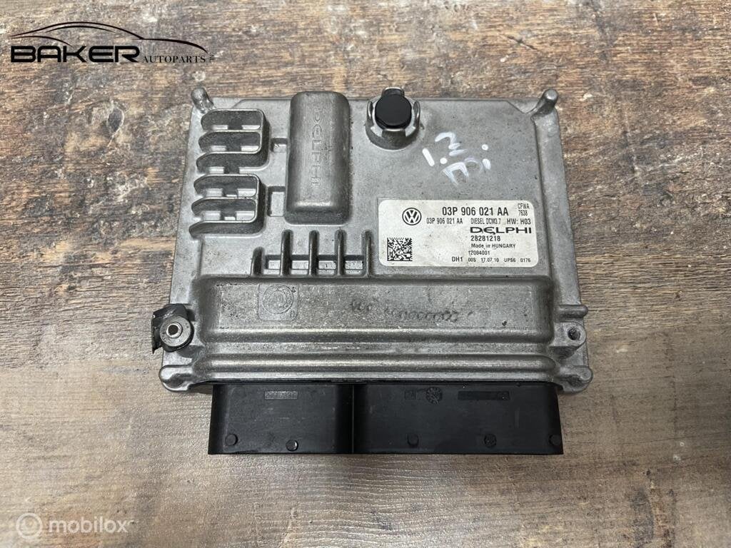 Computer motormanagement Seat Ibiza 6J (08-'17) 03P906021AA, Gebruikt, Ophalen of Verzenden, Seat, Seat