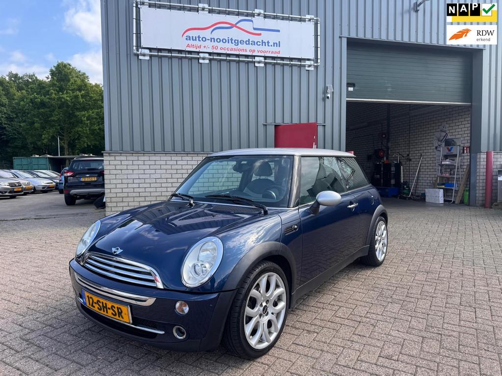 Mini Mini 1.6 Cooper Checkmate, Auto's, Mini, Bedrijf, Te koop, Cooper, ABS, Airbags, Airconditioning, Bluetooth, Boordcomputer