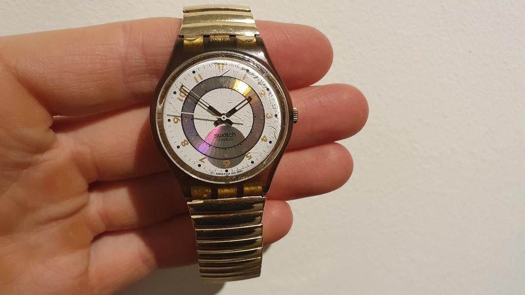 Swatch uit 1991 voor de liefhebber! Lees advertentie, Ophalen of Verzenden, Kunststof, Overige merken