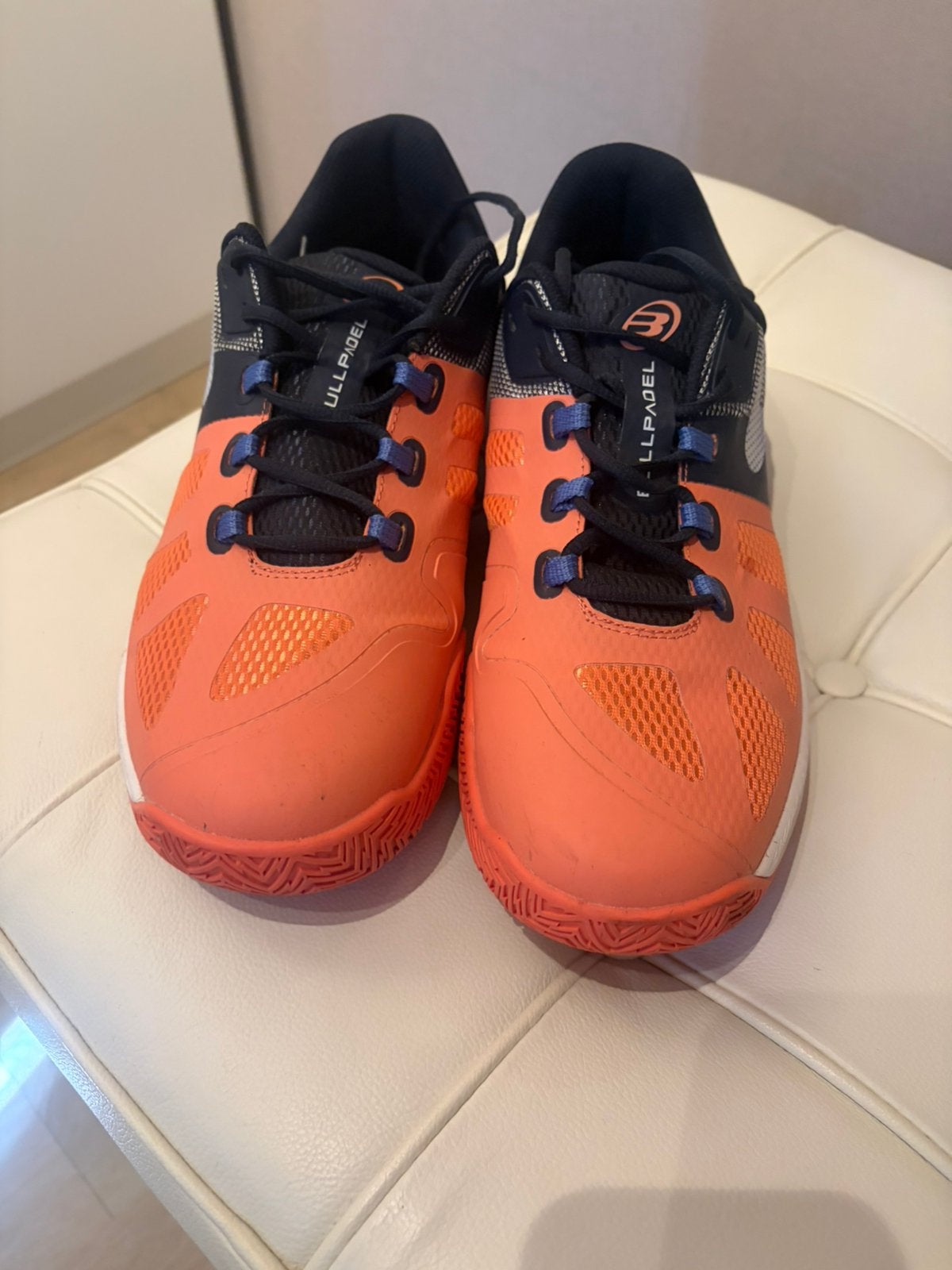 Oranje Bullpadel, Padel schoenen maat 45, Almere, Ophalen, Zo goed als nieuw, Padelschoenen