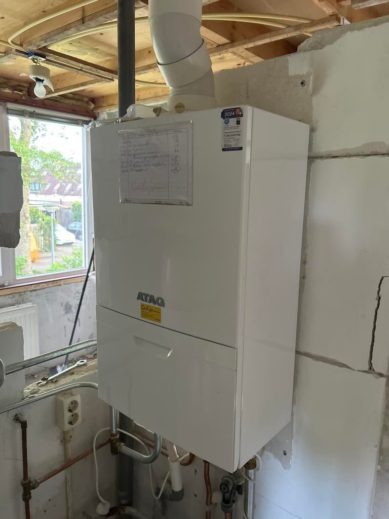 ATAG CV-ketel - Goed onderhouden en efficiënt, Geiser, Ophalen of Verzenden, Zo goed als nieuw, Minder dan 20 liter