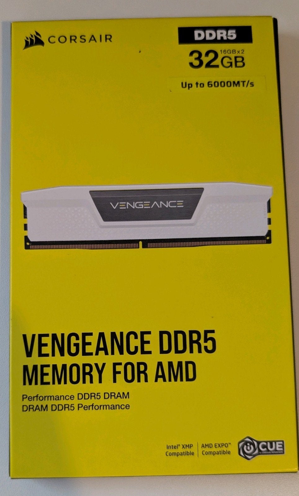 Corsair Vengeance DDR5 RAM 32GB (2x16GB) 6.000MT/s, Computers en Software, Ophalen, 32 GB, Nieuw, Desktop