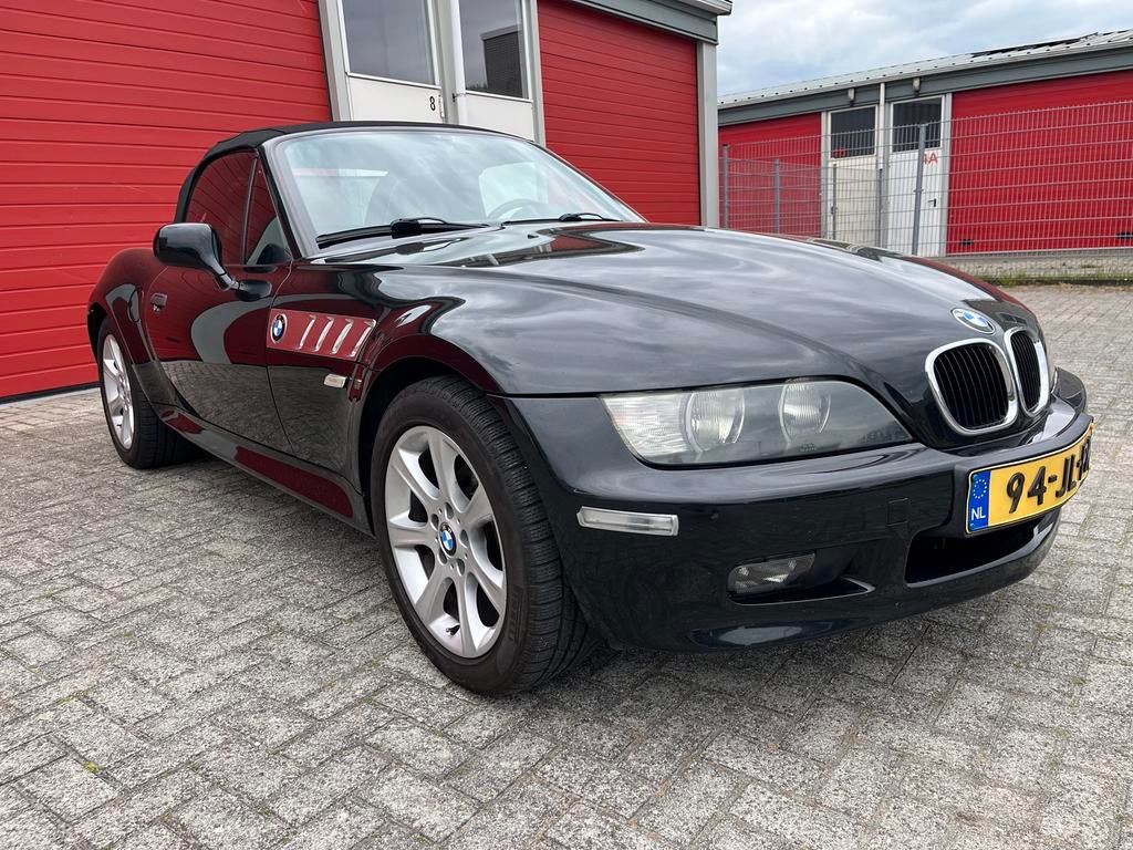 BMW Z3 1.9i Sportline Roadster widebody 2002, Auto's, 13 km/l, 4 cilinders, Cabriolet, Zwart