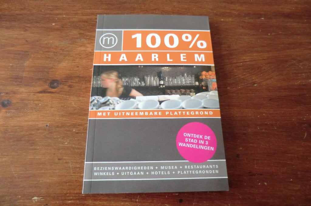 reisgids - 100% Haarlem (2012), Boeken, Reisgidsen, Gelezen, Reisgids of -boek, Benelux, Overige merken, Ophalen of Verzenden