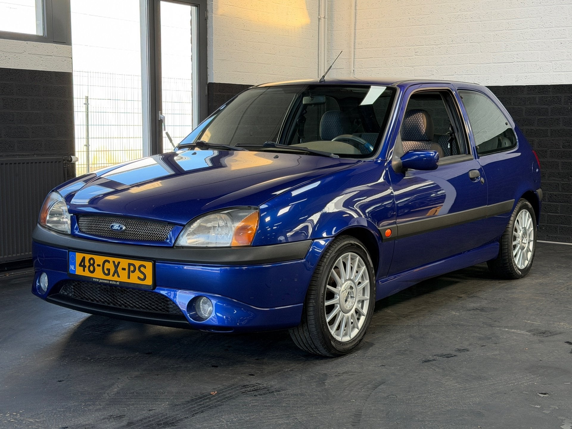 Ford Fiesta 1.6-16V Sport | Unieke Auto | Zeldzaam | NL Auto, Auto's, Ford, 1596 cc, Gebruikt, 4 cilinders, Blauw
