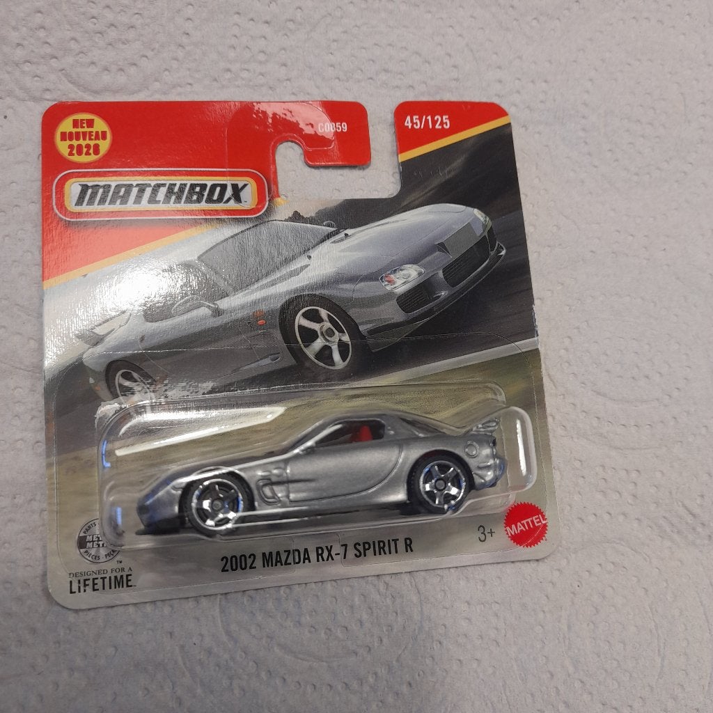 Matchbox Mazda RX-7 Spirit R, Ophalen of Verzenden, Nieuw, Auto