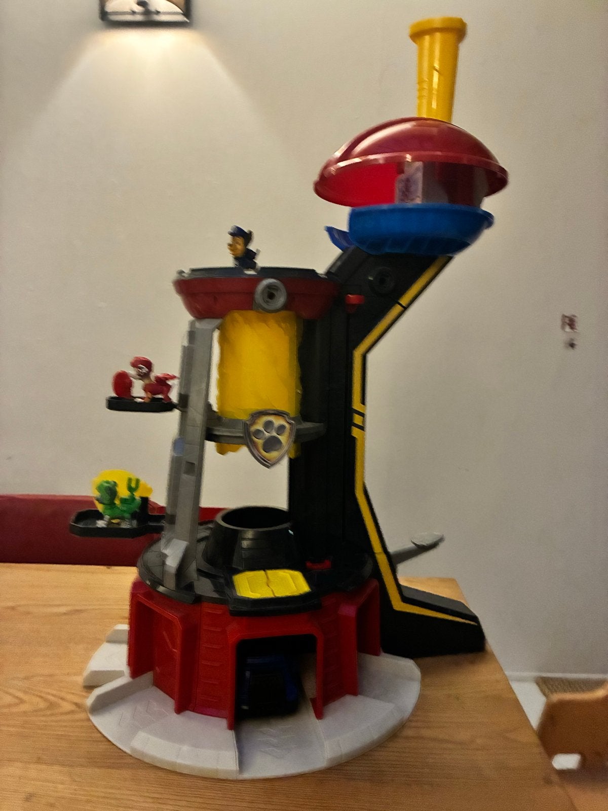 Paw Patrol Uitkijktoren 90 cm met Chase, Marshall, Rocky, Ophalen, Gebruikt