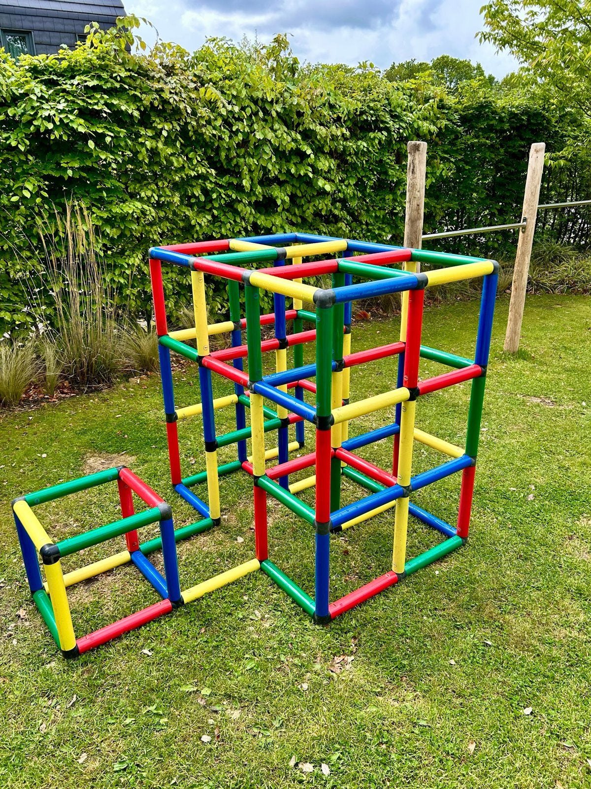 Quadro Klimpiramide Klimtoestel (2 sets), Kinderen en Baby's, Speelgoed | Buiten | Speeltoestellen, Ophalen, Zo goed als nieuw
