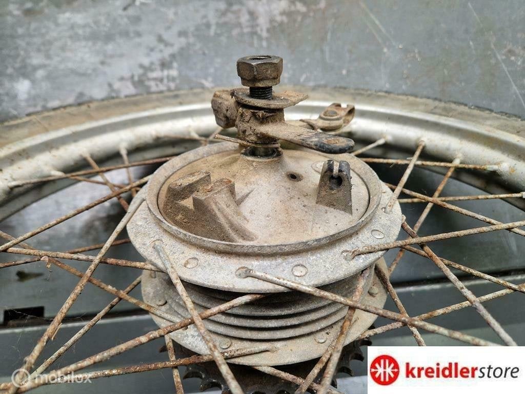 Kreidler wielenset met 116 mm campagnolo naven, Gebruikt, Ophalen of Verzenden